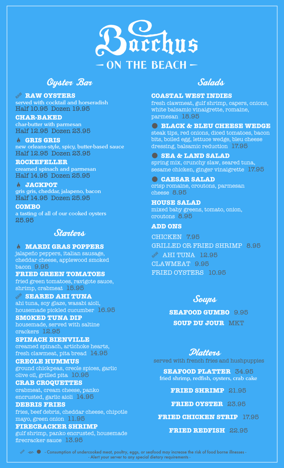 Lunch Dinner Menu Bacchus On The Beach lunch-dinner-menu-bacchus-on-the-beach